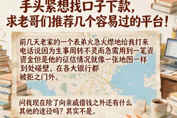手头紧想找口子下款，求老哥们推荐几个容易过的平台！