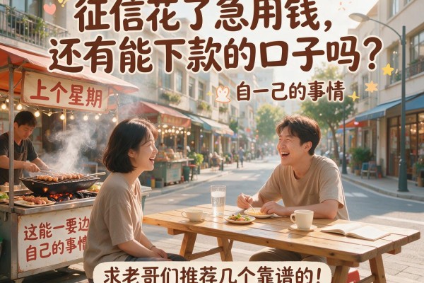 征信花了急用钱,还有能下款的口子吗?求老哥们推荐几个靠谱的!