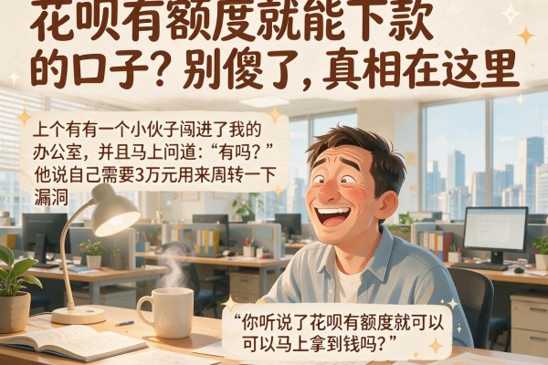 花呗有额度就能下款的口子？别傻了，真相在这里