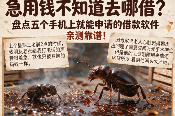 急用钱不知道去哪借？盘点五个手机上就能申请的借款软件，亲测靠谱！