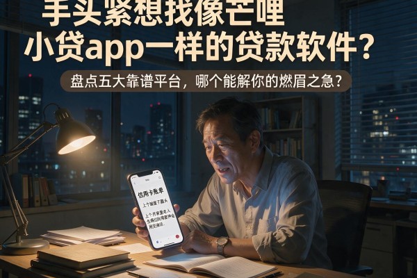 手头紧想找像芒哩小贷app一样的贷款软件？盘点五大靠谱平台，哪个能解你的燃眉之急？