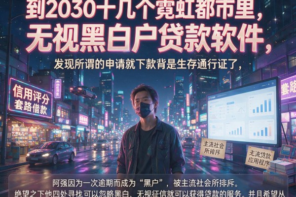 我试了十几个所谓的无视黑白户贷款软件，发现所谓的申请就下款背后全是套路