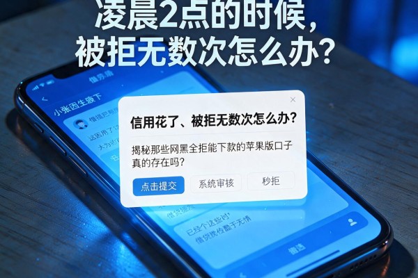 信用花了、被拒无数次怎么办？揭秘那些网黑全拒能下款的苹果版口子，真的存在吗？