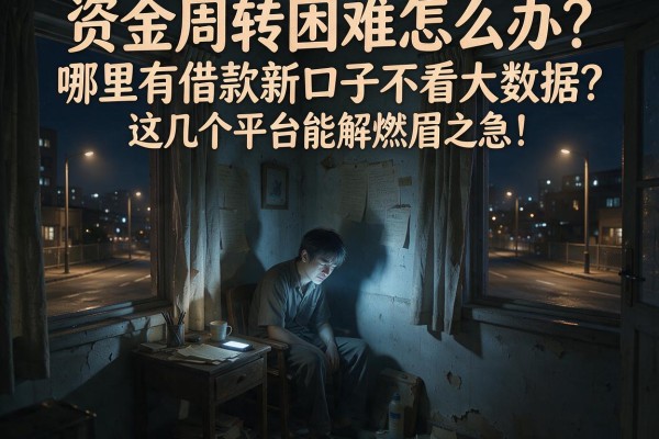 资金周转困难怎么办？哪里有借款新口子不看大数据？这几个平台能解燃眉之急！