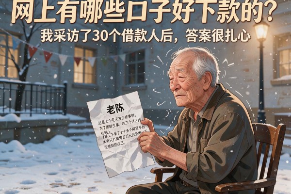 网上有哪些口子好下款的？我采访了30个借款人后，答案很扎心