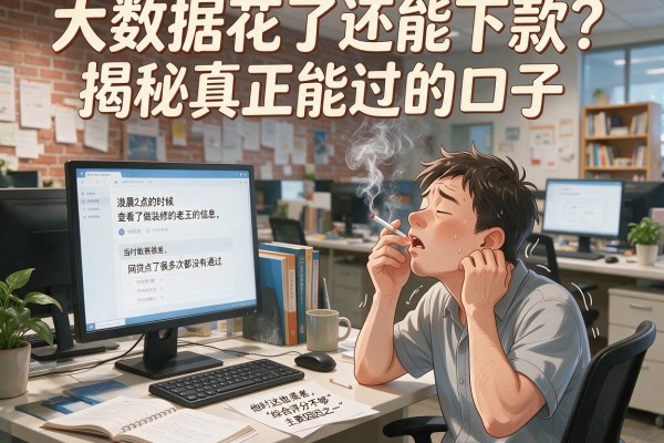 大数据花了还能下款?揭秘真正能过的口子