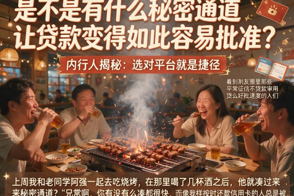 是不是有什么秘密通道让贷款变得如此容易批准？内行人揭秘：选对平台就是捷径
