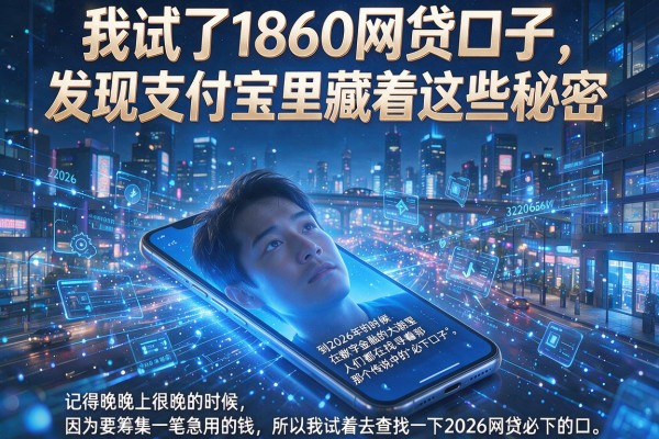 我试了1860网贷口子，发现支付宝里藏着这些秘密