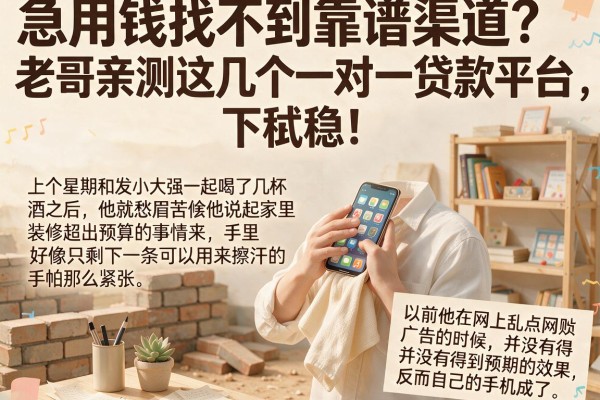 急用钱找不到靠谱渠道？老哥亲测这几个一对一贷款平台，下款稳！
