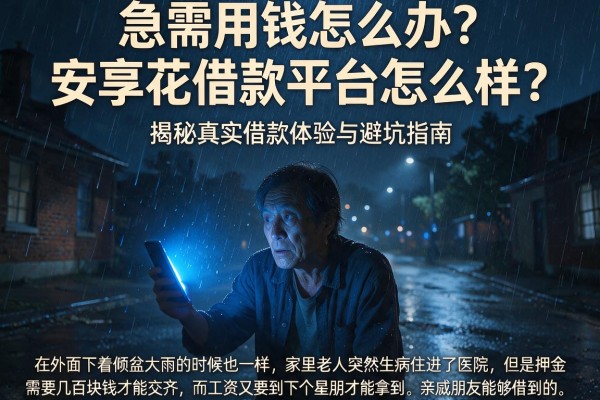 急需用钱怎么办？安享花借款平台怎么样？揭秘真实借款体验与避坑指南