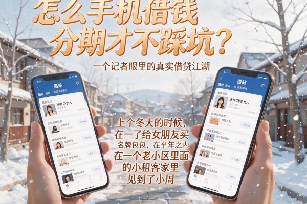 怎么手机借钱分期才不踩坑?一个记者眼里的真实借贷江湖
