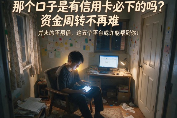 那个口子是有信用卡必下的吗？资金周转不再难，这五个平台或许能帮到你！