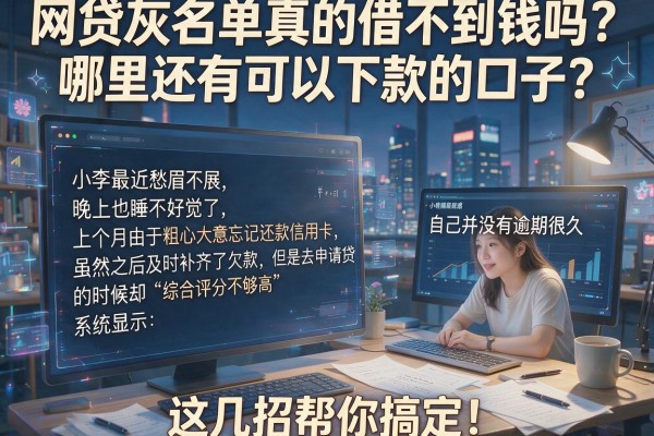 网贷灰名单真的借不到钱吗？哪里还有可以下款的口子？这几招帮你搞定！