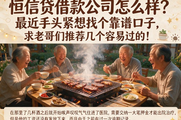 恒信贷借款公司怎么样?最近手头紧想找个靠谱口子,求老哥们推荐几个容易过的!