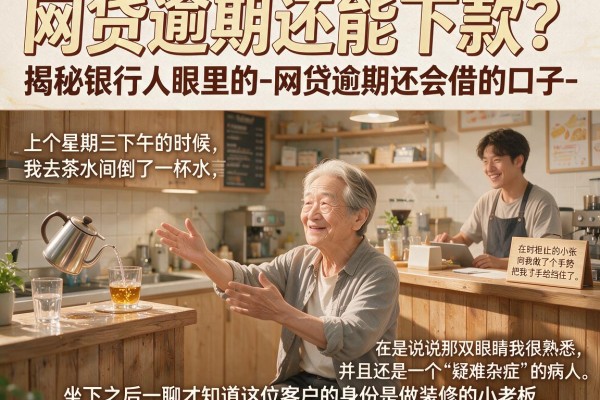 网贷逾期还能下款？揭秘银行人眼里的-网贷逾期还会借的口子-