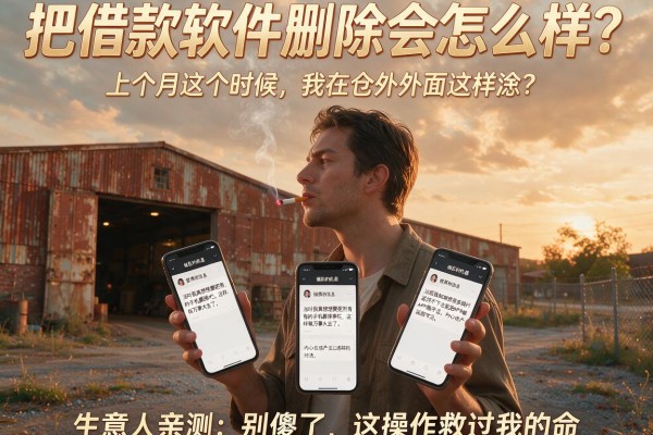 把借款软件删除会怎么样？生意人亲测：别傻了，这操作救过我的命