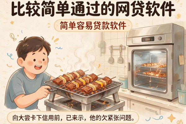 比较简单通过的网贷软件，罗列五个简单容易贷款软件