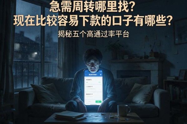 急需周转哪里找？现在比较容易下款的口子有哪些？揭秘五个高通过率平台