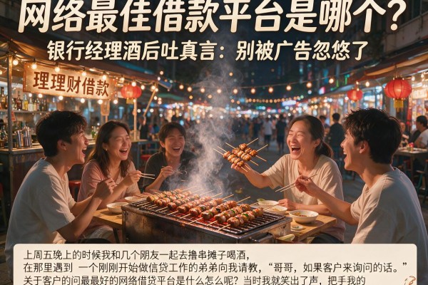 网络最佳借款平台是哪个？银行经理酒后吐真言：别被广告忽悠了