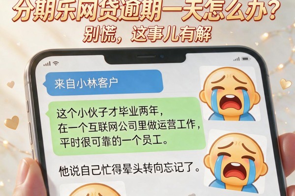 分期乐网贷逾期一天怎么办？别慌，这事儿有解