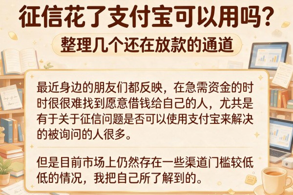 征信花了支付宝可以用吗？整理几个还在放款的通道