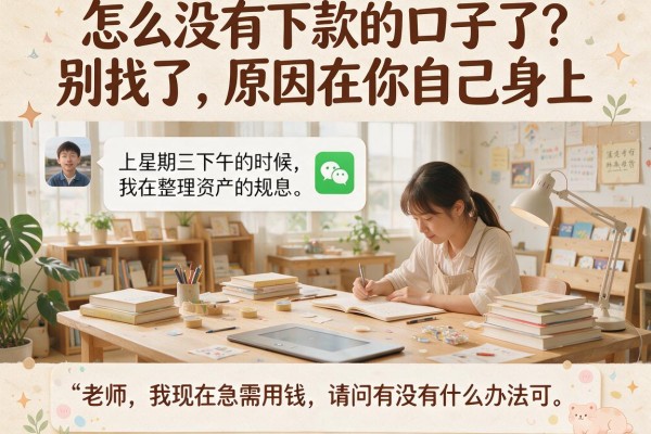 怎么没有下款的口子了？别找了，原因在你自己身上