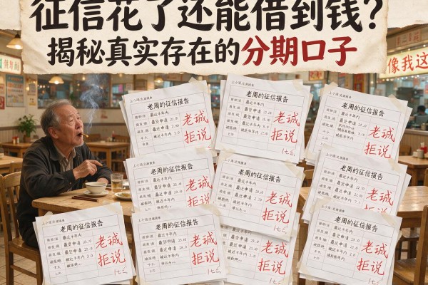 征信花了还能借到钱？揭秘真实存在的分期口子