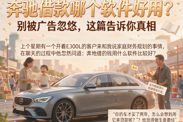 奔驰借款哪个软件好用？别被广告忽悠，这篇告诉你真相