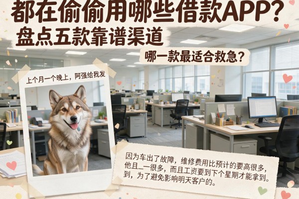都在偷偷用哪些借款APP？盘点五款靠谱渠道，哪一款最适合救急？