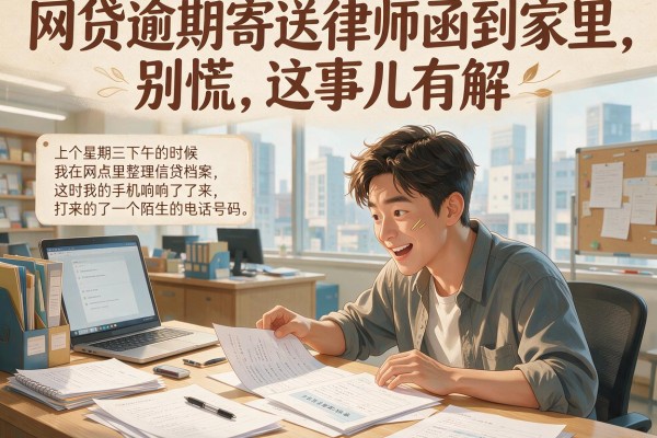 网贷逾期寄送律师函到家里，别慌，这事儿有解