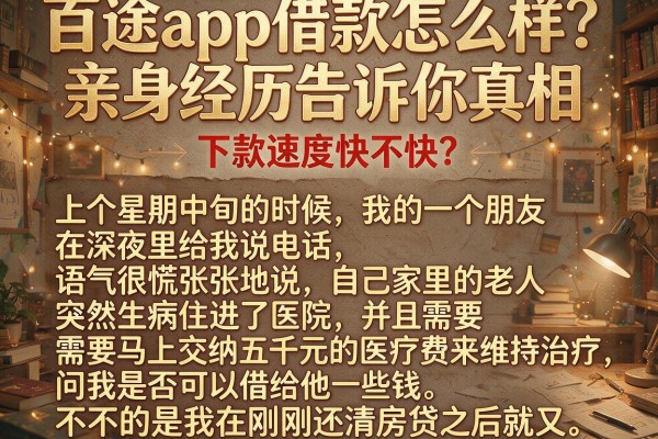 百途app借款怎么样？亲身经历告诉你真相，下款速度快不快？