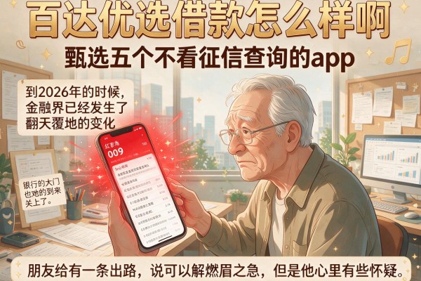 百达优选借款怎么样啊，甄选五个不看征信查询的app