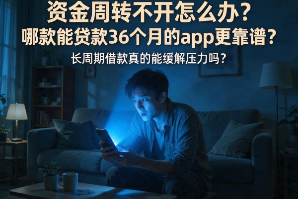 资金周转不开怎么办？哪款能贷款36个月的app更靠谱？长周期借款真的能缓解压力吗？
