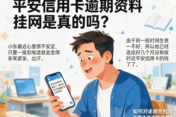 平安信用卡逾期资料挂网是真的吗？如何应对逾期危机与正确选择周转平台？