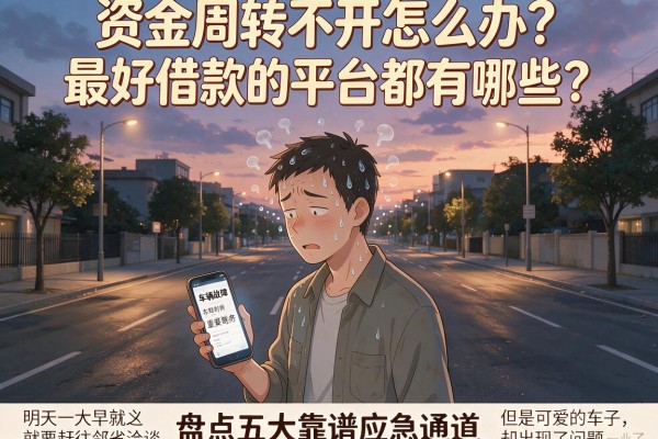 资金周转不开怎么办？最好借款的平台都有哪些？盘点五大靠谱应急通道