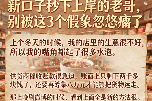 新口子秒下上岸的老哥，别被这3个假象忽悠瘸了