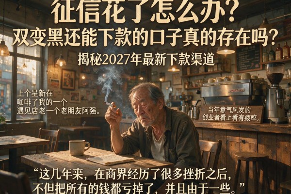 征信花了怎么办？双变黑还能下款的口子真的存在吗？揭秘2027年最新下款渠道