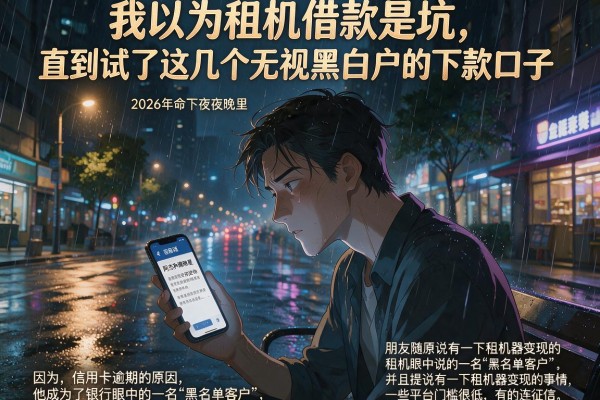 我以为租机借款是坑，直到试了这几个无视黑白户的下款口子