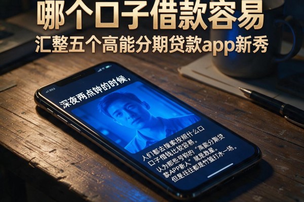 哪个口子借款容易，汇整五个高能分期贷款app新秀