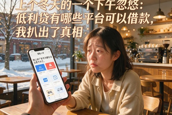 别被广告忽悠：低利贷有哪些平台可以借款，我扒出了真相