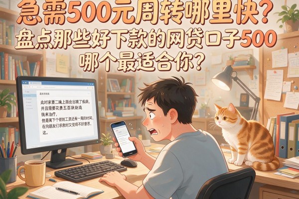 急需500元周转哪里快？盘点那些好下款的网贷口子500，哪个最适合你？