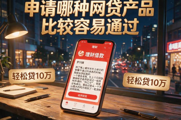 申请哪种网贷产品比较容易通过，罗列五个轻松贷10万的app