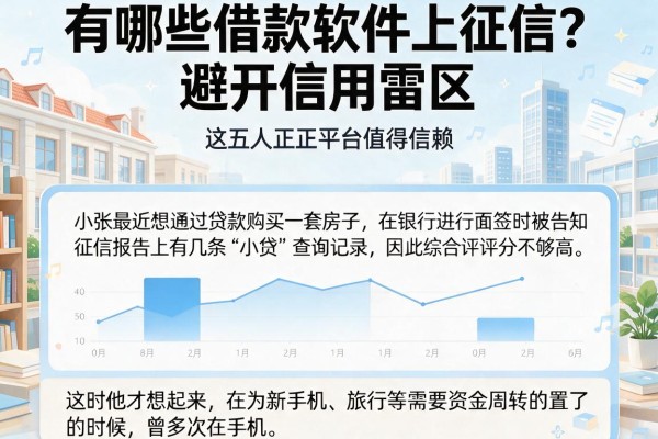 有哪些借款软件上征信？避开信用雷区，这五大正规平台值得信赖