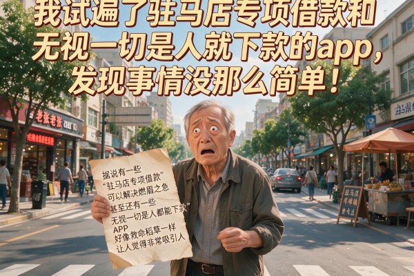 我试遍了驻马店专项借款和无视一切是人就下款的app，发现事情没那么简单