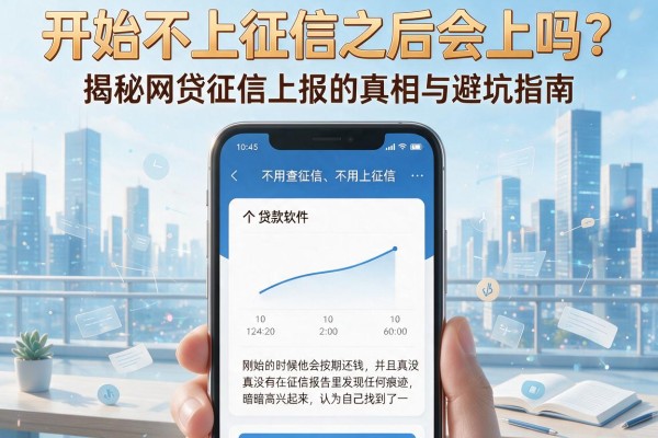 开始不上征信之后会上吗？揭秘网贷征信上报的真相与避坑指南