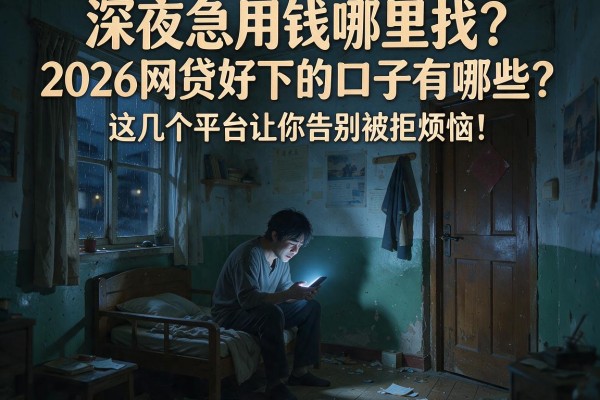 深夜急用钱哪里找？2026网贷好下的口子有哪些？这几个平台让你告别被拒烦恼！