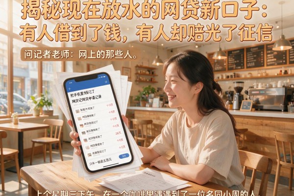 揭秘现在放水的网贷新口子：有人借到了钱，有人却赔光了征信