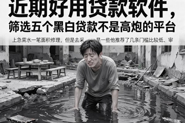 近期好用贷款软件,筛选五个黑白贷款不是高炮的平台