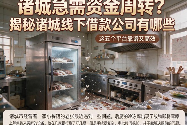 诸城急需资金周转？揭秘诸城线下借款公司有哪些，这五个平台靠谱又高效