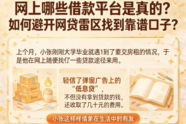 网上哪些借款平台是真的？如何避开网贷雷区找到靠谱口子？